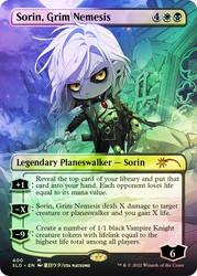 Sorin, Grim Nemesis (Secret Lair) (Borderless)\nPromo: General\nSingle\nMagic The Gathering