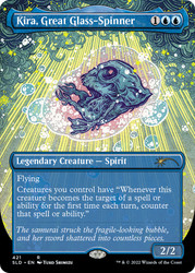 Kira, Great Glass-Spinner (Secret Lair) (Borderless)\nPromo: General\nSingle\nMagic The Gathering