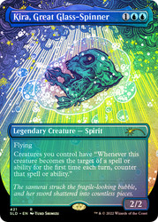 Kira, Great Glass-Spinner (Secret Lair) (Borderless)\nPromo: General\nSingle\nMagic The Gathering