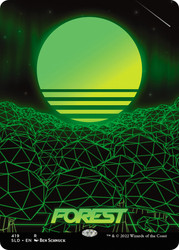 Forest (Secret Lair) (#419) (Full Art)\nPromo: General\nSingle\nMagic The Gathering