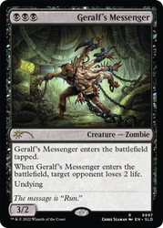 Geralf's Messenger (Secret Lair) (Left-Handed)\nPromo: General\nSingle\nMagic The Gathering