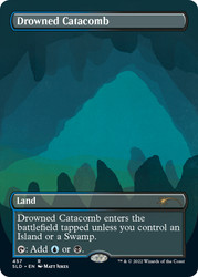 Drowned Catacomb (Secret Lair) (Borderless)\nPromo: General\nSingle\nMagic The Gathering