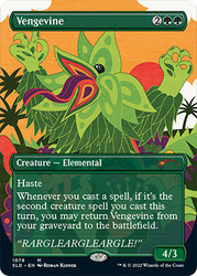 Vengevine (Secret Lair) (Borderless)\nPromo: General\nSingle\nMagic The Gathering