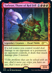 Torbran, Thane of Red Fell (Secret Lair) (#463)\nPromo: General\nSingle\nMagic The Gathering