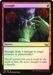 Strangle\nStreets of New Capenna\nSingle\nMagic The Gathering