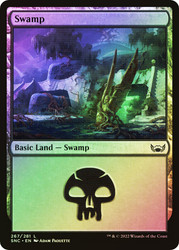 Swamp (#267)\nStreets of New Capenna\nSingle\nMagic The Gathering