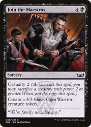 Join the Maestros\nStreets of New Capenna\nSingle\nMagic The Gathering