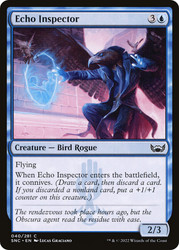 Echo Inspector\nStreets of New Capenna\nSingle\nMagic The Gathering