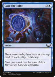 Case the Joint\nStreets of New Capenna\nSingle\nMagic The Gathering