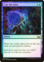 Case the Joint\nStreets of New Capenna\nSingle\nMagic The Gathering