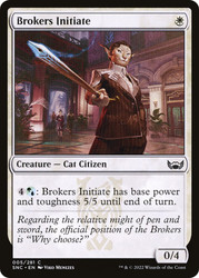 Brokers Initiate\nStreets of New Capenna\nSingle\nMagic The Gathering