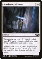 Revelation of Power\nStreets of New Capenna\nSingle\nMagic The Gathering
