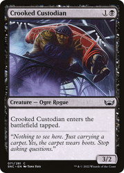 Crooked Custodian\nStreets of New Capenna\nSingle\nMagic The Gathering