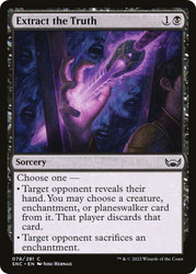 Extract the Truth\nStreets of New Capenna\nSingle\nMagic The Gathering