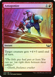 Antagonize\nStreets of New Capenna\nSingle\nMagic The Gathering