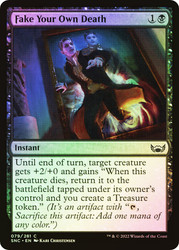 Fake Your Own Death\nStreets of New Capenna\nSingle\nMagic The Gathering