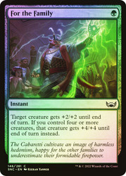 For the Family\nStreets of New Capenna\nSingle\nMagic The Gathering