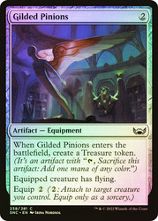 Gilded Pinions\nStreets of New Capenna\nSingle\nMagic The Gathering