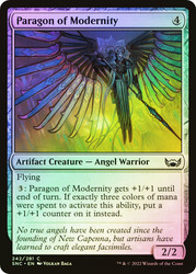 Paragon of Modernity\nStreets of New Capenna\nSingle\nMagic The Gathering
