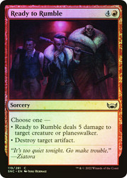 Ready to Rumble\nStreets of New Capenna\nSingle\nMagic The Gathering