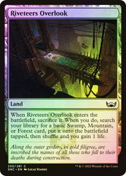 Riveteers Overlook\nStreets of New Capenna\nSingle\nMagic The Gathering