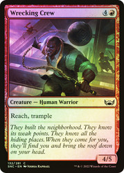 Wrecking Crew\nStreets of New Capenna\nSingle\nMagic The Gathering