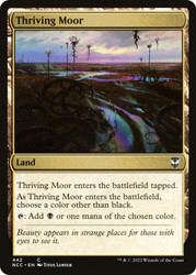 Thriving Moor\nStreets of New Capenna Commander\nSingle\nMagic The Gathering