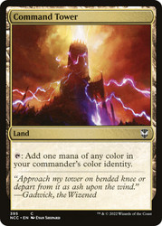 Command Tower\nStreets of New Capenna Commander\nSingle\nMagic The Gathering