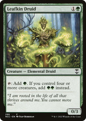 Leafkin Druid\nStreets of New Capenna Commander\nSingle\nMagic The Gathering