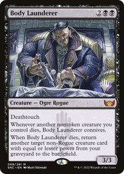 Body Launderer (Promo Pack) (Streets of New Capenna)
Promo
Single
Magic: The Gathering