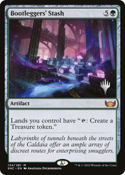 Bootleggers' Stash (Promo Pack) (Streets of New Capenna)
Promo
Single
Magic: The Gathering