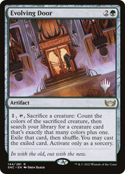 Evolving Door (Promo Pack) (Streets of New Capenna)
Promo
Single
Magic: The Gathering