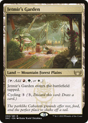 Jetmir's Garden (Promo Pack) (Streets of New Capenna)
Promo
Single
Magic: The Gathering