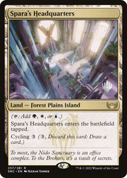 Spara's Headquarters (Promo Pack) (Streets of New Capenna)
Promo
Single
Magic: The Gathering