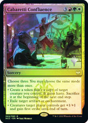 Cabaretti Confluence (Promo Pack) (Streets of New Capenna Commander)
Promo
Single
Magic: The Gathering