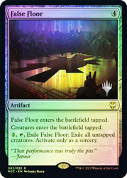 False Floor (Promo Pack) (Streets of New Capenna Commander)
Promo
Single
Magic: The Gathering