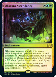 Obscura Ascendancy (Promo Pack) (Streets of New Capenna)\nPromo: Planeswalker Stamped\nSingle\nMagic The Gathering