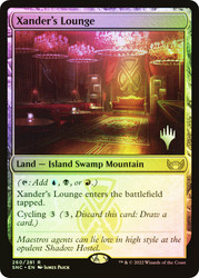 Xander's Lounge (Promo Pack) (Streets of New Capenna)
Promo
Single
Magic: The Gathering