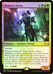 Ziatora's Envoy (Promo Pack) (Streets of New Capenna)
Promo
Single
Magic: The Gathering