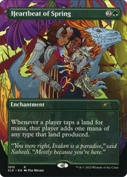 Heartbeat of Spring (Secret Lair) (Borderless)\nPromo: General\nSingle\nMagic The Gathering