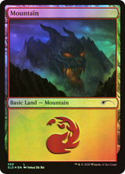 Mountain (Secret Lair) (#565)\nPromo: General\nSingle\nMagic The Gathering