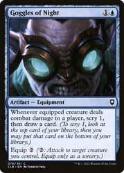 Goggles of Night\nCommander Legends: Battle for Baldur's Gate\nSingle\nMagic The Gathering