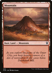 Mountain (#463)\nCommander Legends: Battle for Baldur's Gate\nSingle\nMagic The Gathering