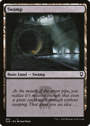 Swamp (#462)\nCommander Legends: Battle for Baldur's Gate\nSingle\nMagic The Gathering