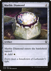 Marble Diamond\nCommander Legends: Battle for Baldur's Gate\nSingle\nMagic The Gathering