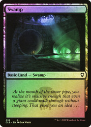 Swamp (#462)\nCommander Legends: Battle for Baldur's Gate\nSingle\nMagic The Gathering