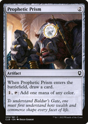 Prophetic Prism\nCommander Legends: Battle for Baldur's Gate\nSingle\nMagic The Gathering