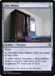 Dire Mimic\nCommander Legends: Battle for Baldur's Gate\nSingle\nMagic The Gathering