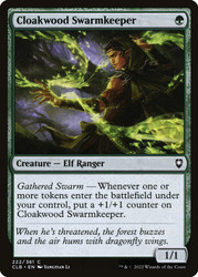 Cloakwood Swarmkeeper\nCommander Legends: Battle for Baldur's Gate\nSingle\nMagic The Gathering