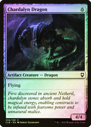 Chardalyn Dragon\nCommander Legends: Battle for Baldur's Gate\nSingle\nMagic The Gathering